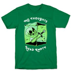 No Thoughts, Head Empty (Gelatinous Cube) T-Shirt