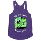 No Thoughts, Head Empty (Gelatinous Cube) Racerback Tank