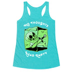 No Thoughts, Head Empty (Gelatinous Cube) Racerback Tank