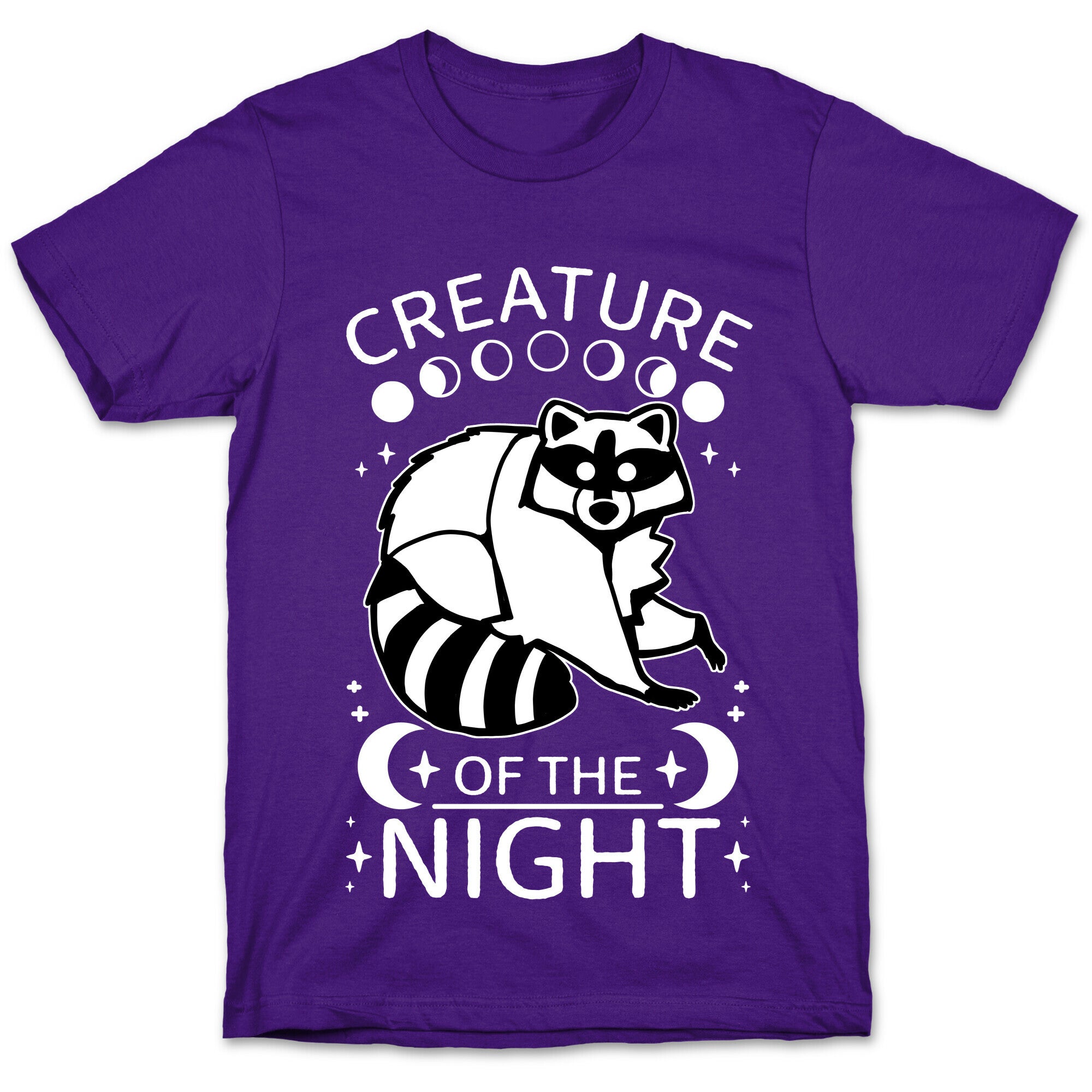 Creature Of The Night Raccoon T-Shirt
