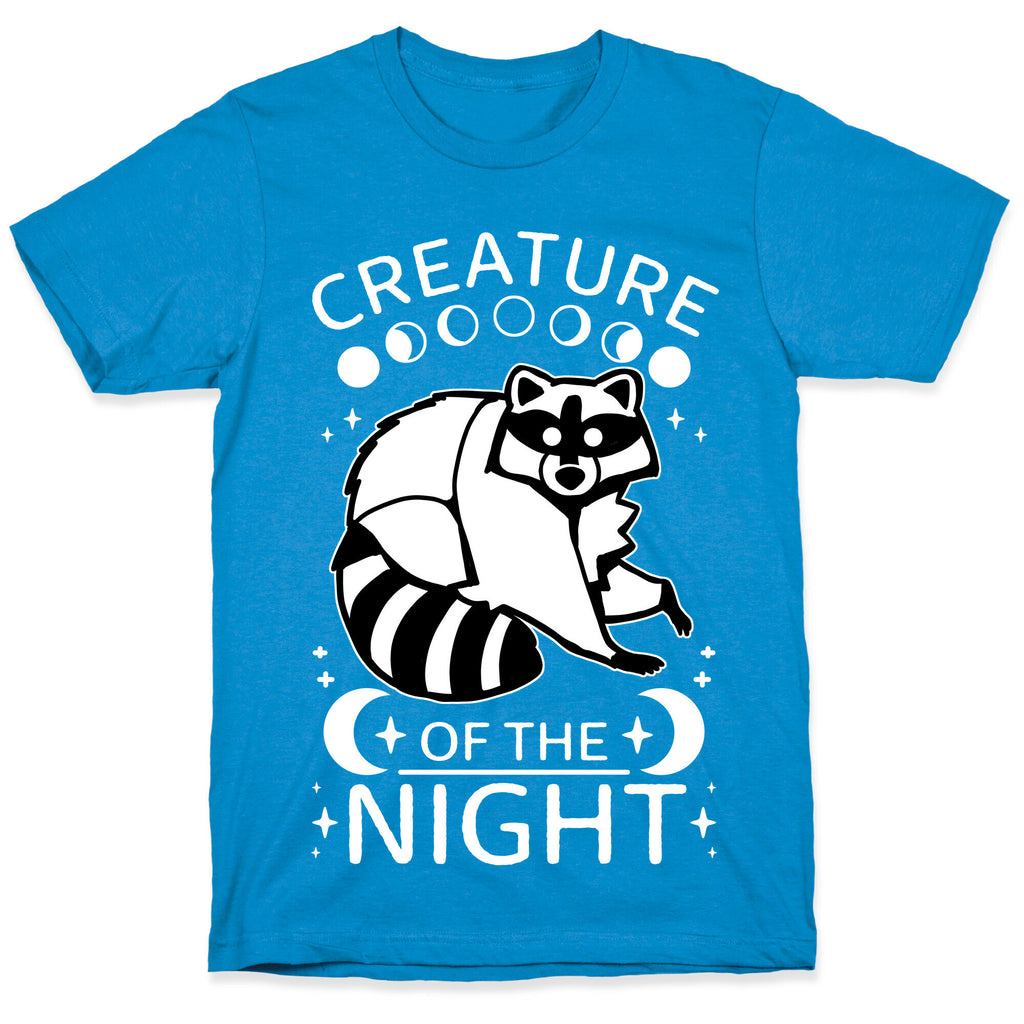 Creature Of The Night Raccoon T-Shirt