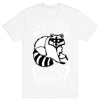 Creature Of The Night Raccoon T-Shirt