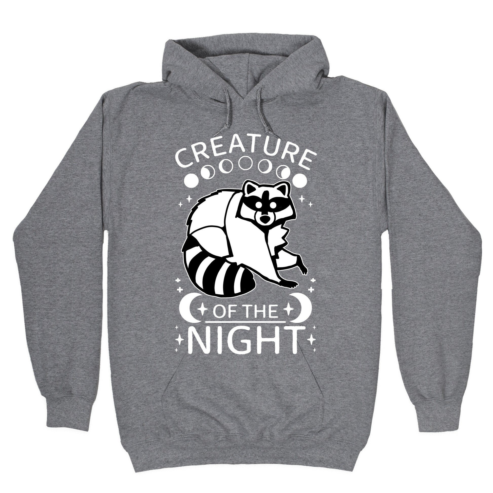 Creature Of The Night Raccoon Hoodie