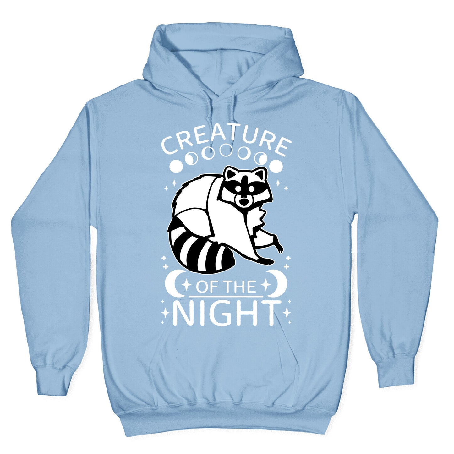 Creature Of The Night Raccoon Hoodie