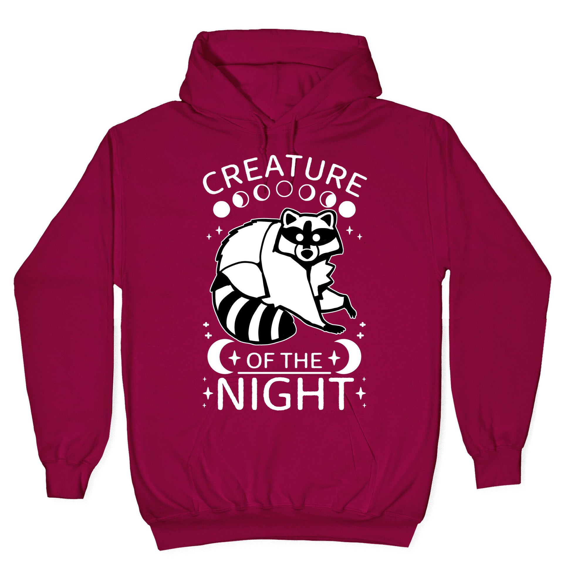 Creature Of The Night Raccoon Hoodie