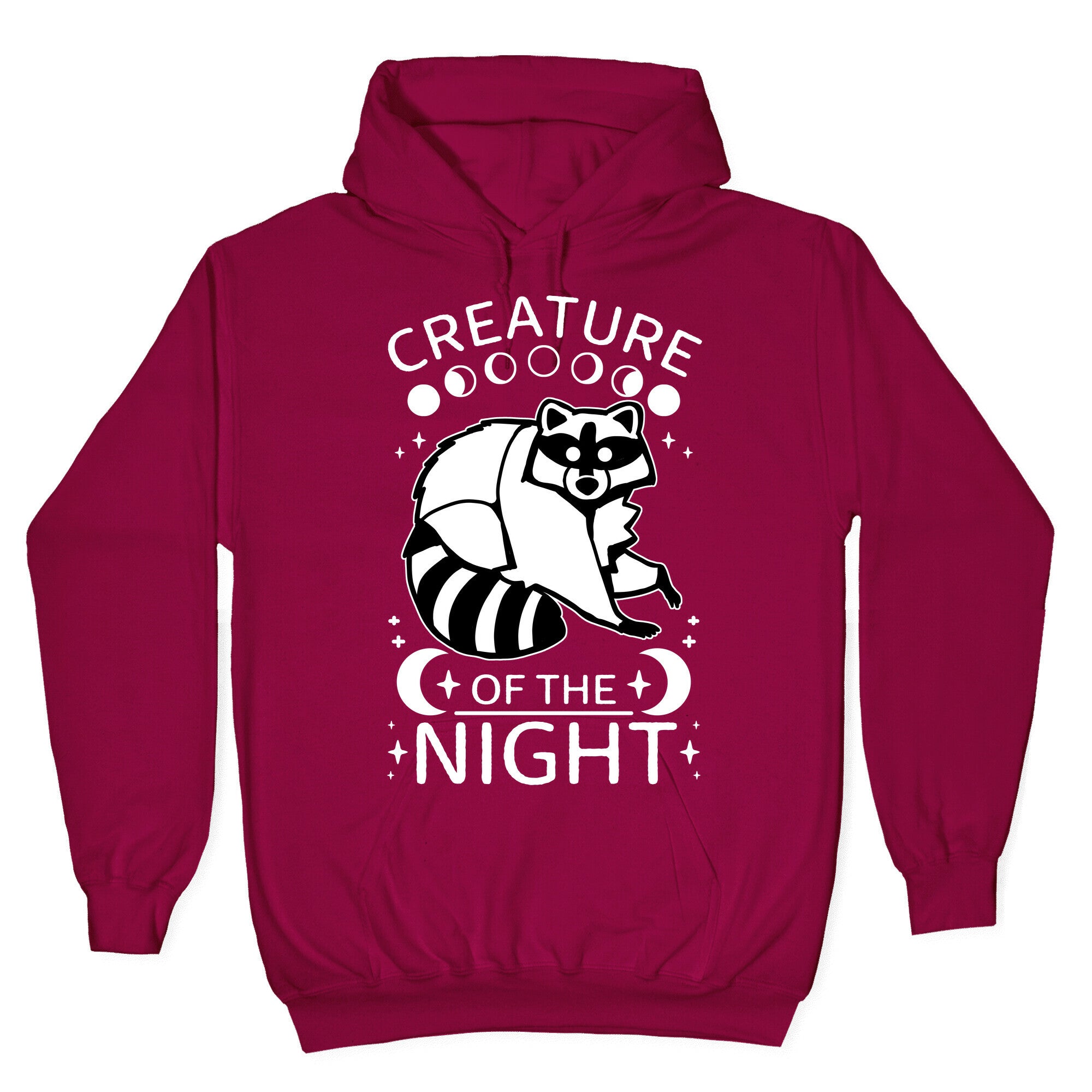 Creature Of The Night Raccoon Hoodie