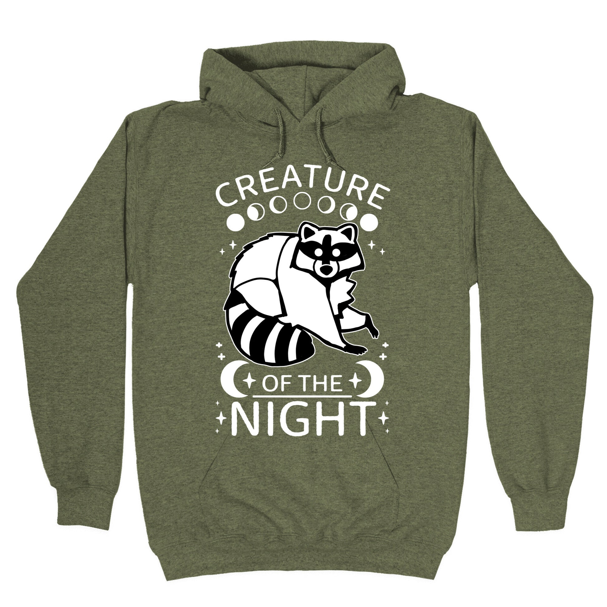 Creature Of The Night Raccoon Hoodie