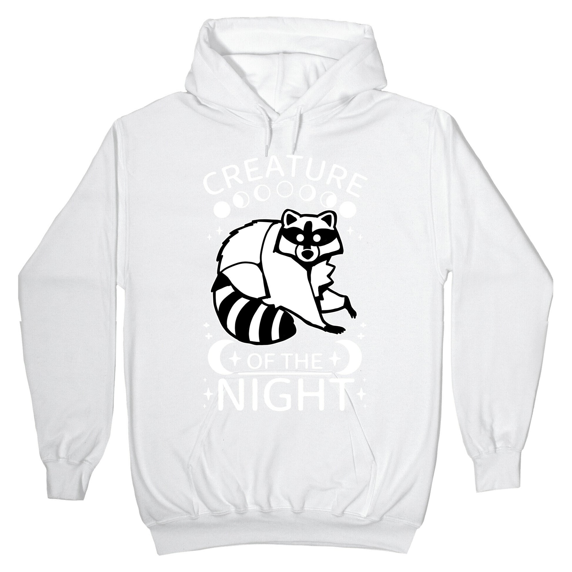 Creature Of The Night Raccoon Hoodie