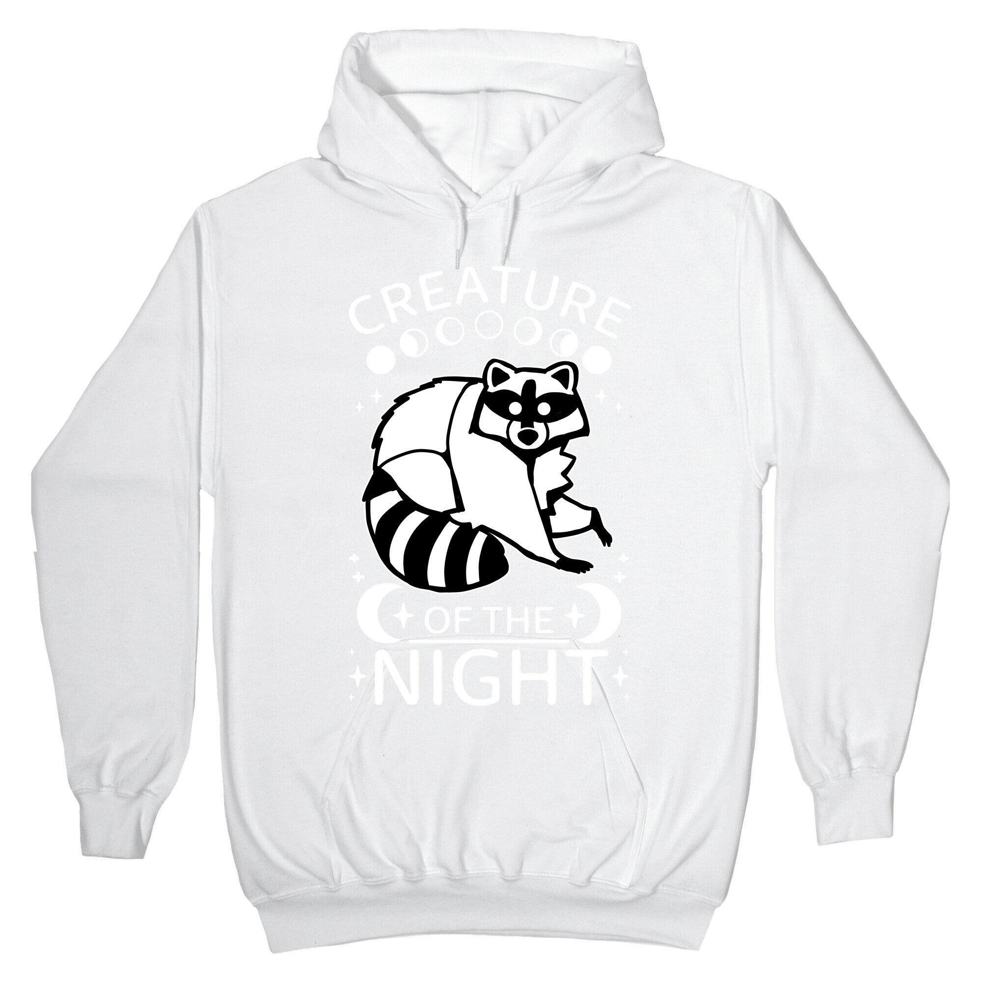 Creature Of The Night Raccoon Hoodie