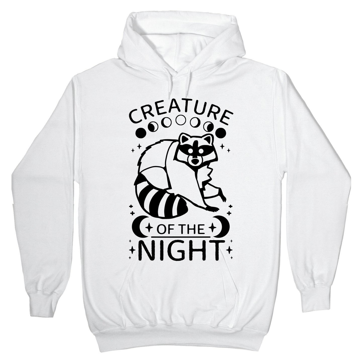 Creature Of The Night Raccoon Hoodie