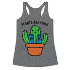 Plants Are Punk Racerback Tank