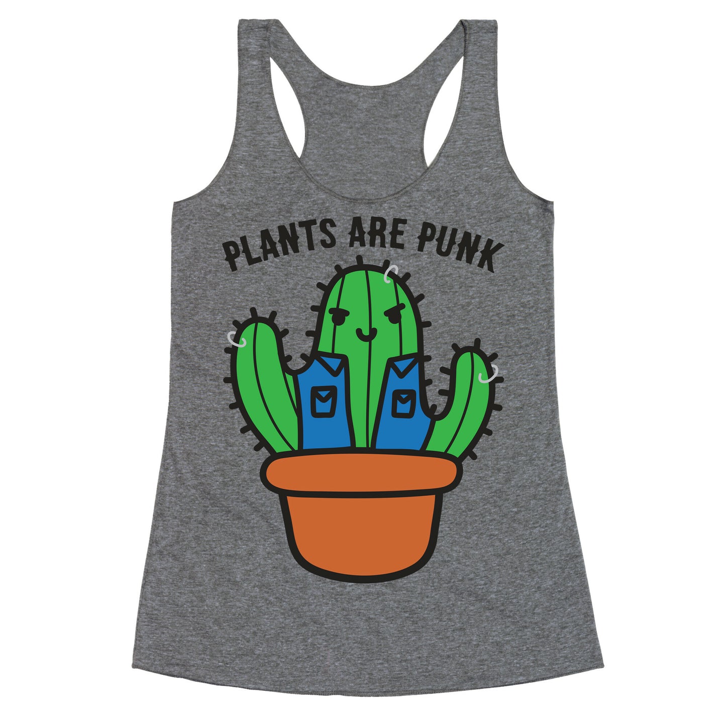 Plants Are Punk Racerback Tank