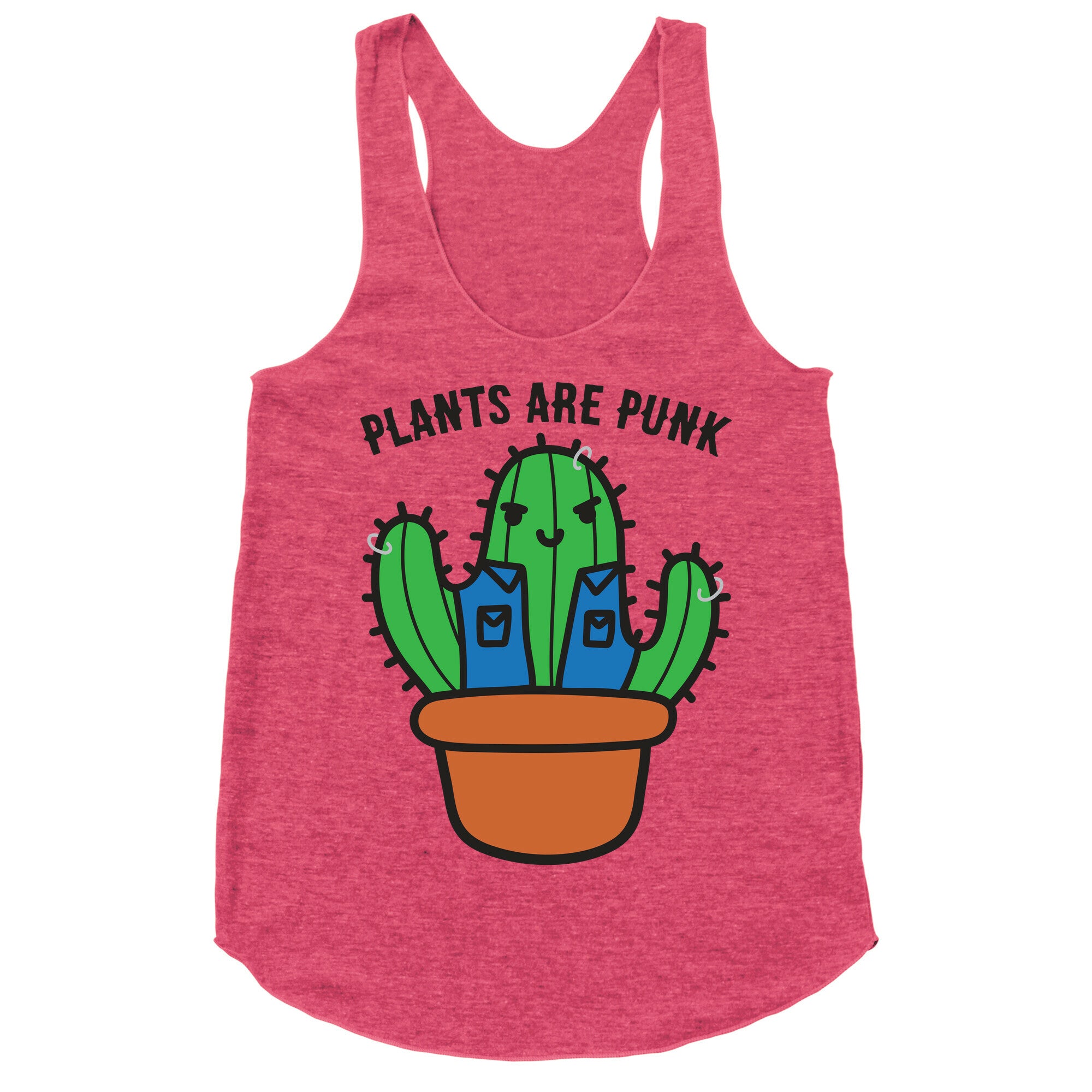 Plants Are Punk Racerback Tank