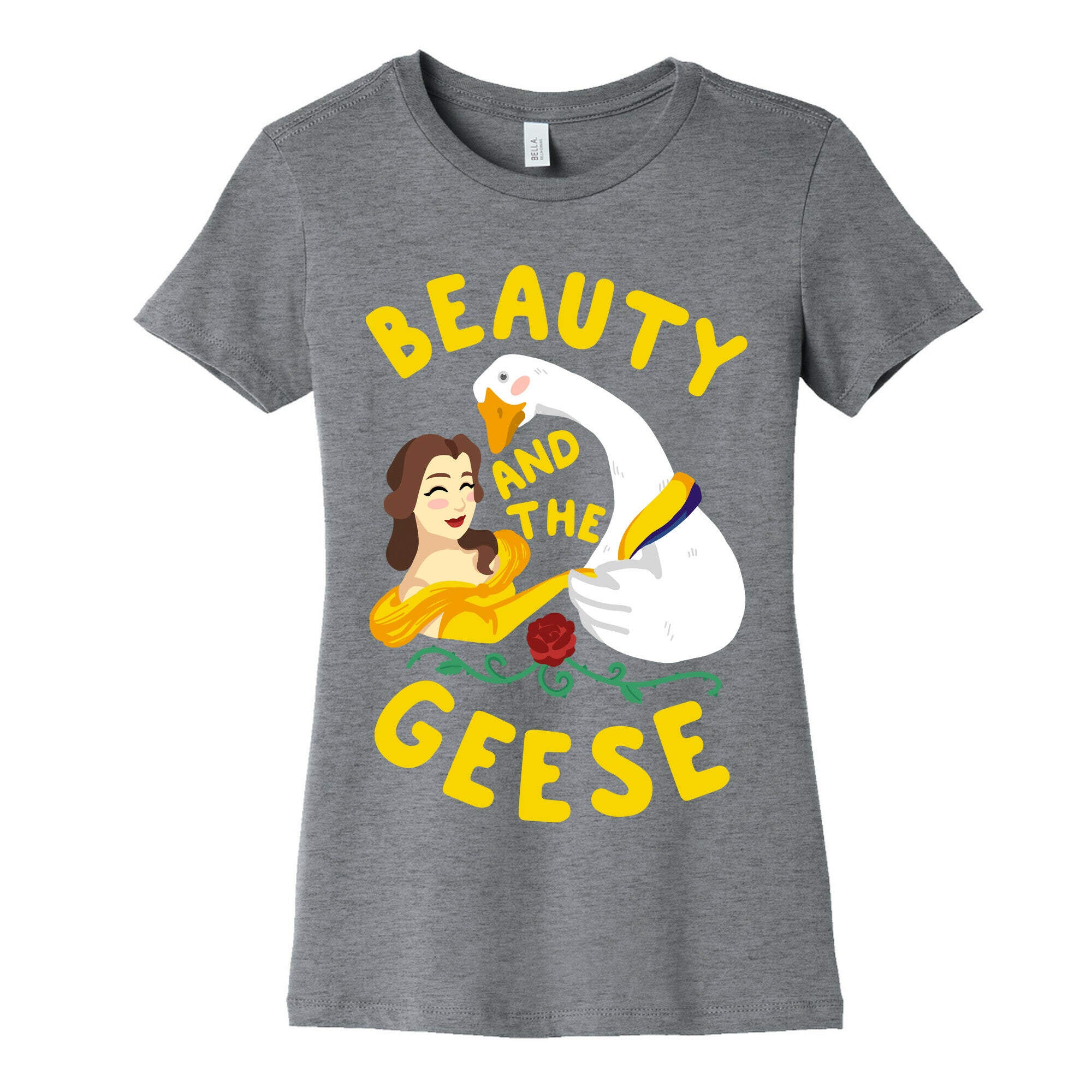 Beauty and the Geese Women's Cotton Tee