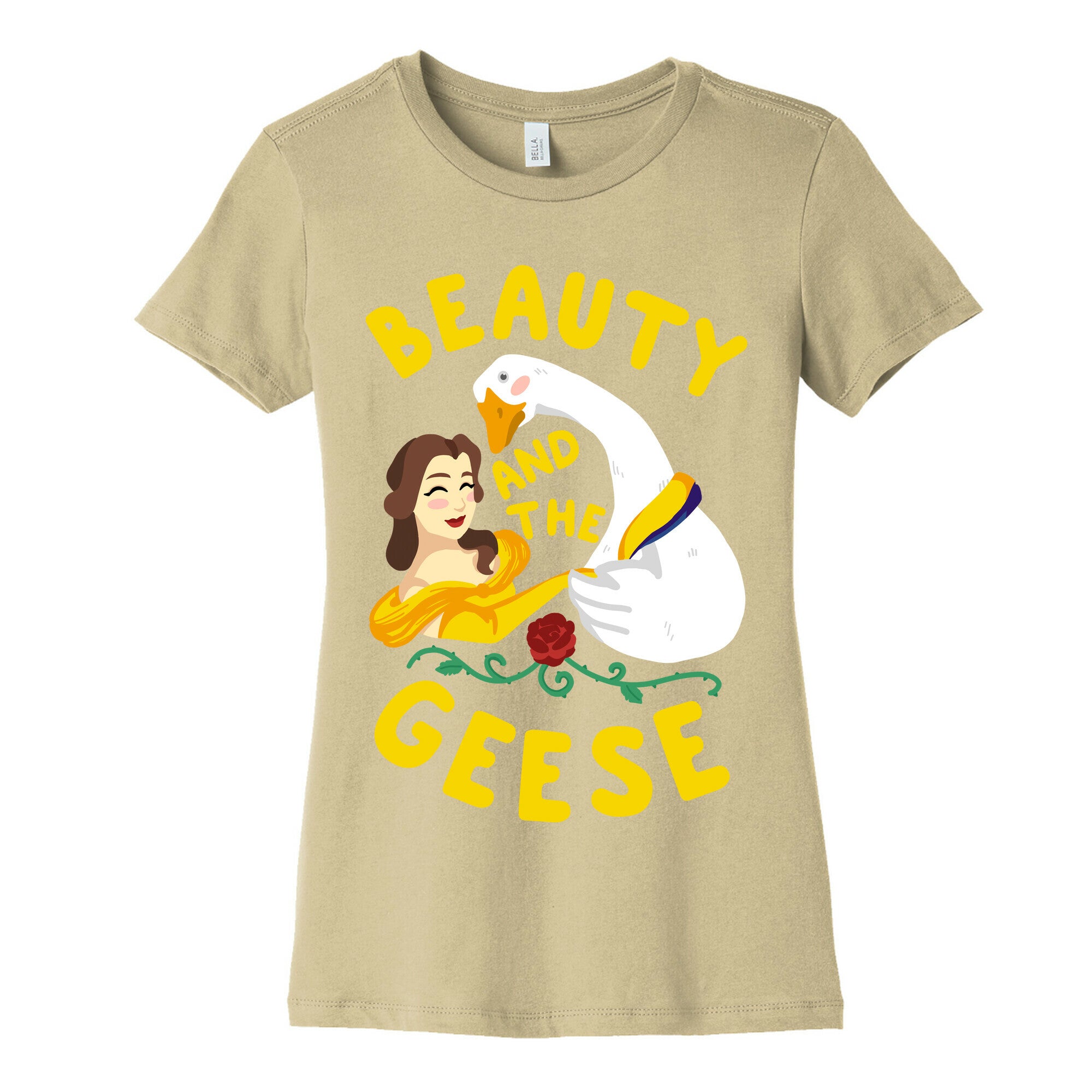 Beauty and the Geese Women's Cotton Tee