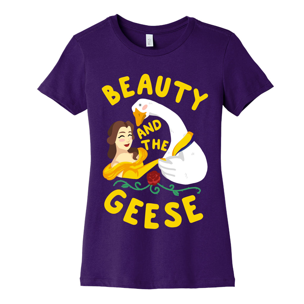 Beauty and the Geese Women's Cotton Tee