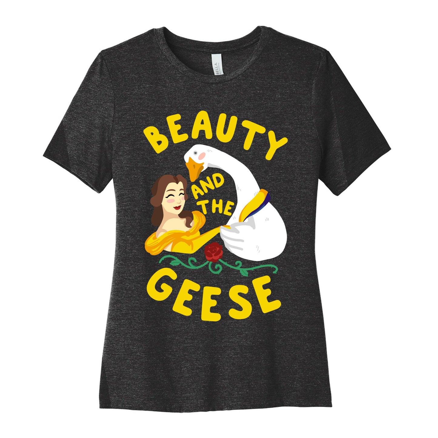 Beauty and the Geese Women's Cotton Tee