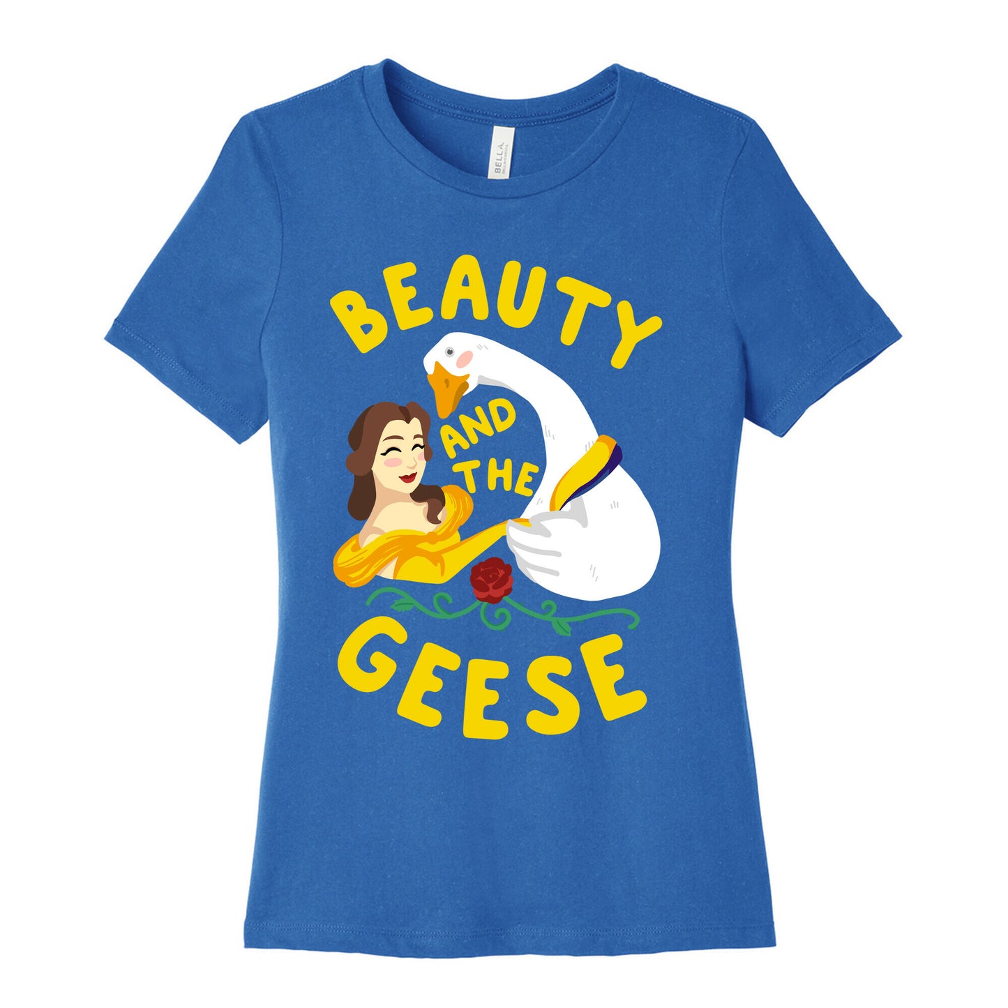 Beauty and the Geese Women's Cotton Tee