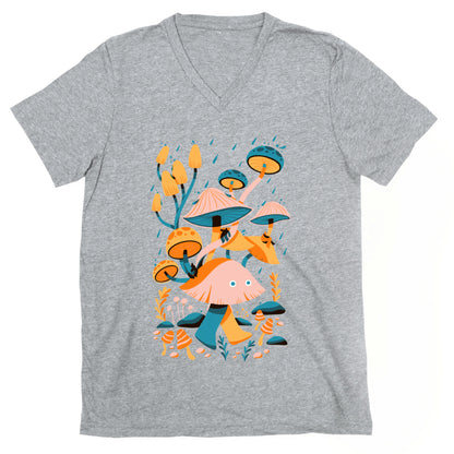 Mushroom Forest Spirits V-Neck