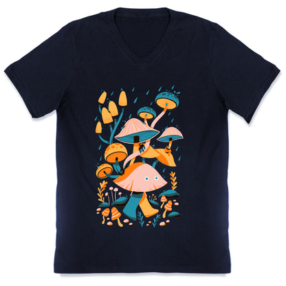 Mushroom Forest Spirits V-Neck