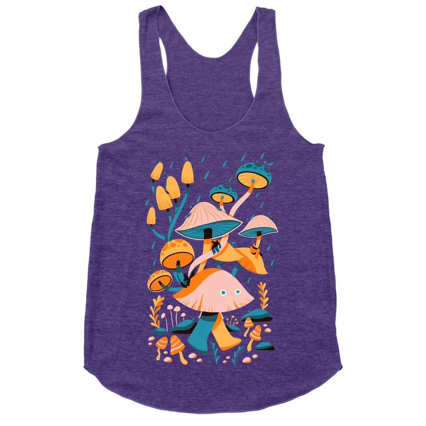 Mushroom Forest Spirits Racerback Tank