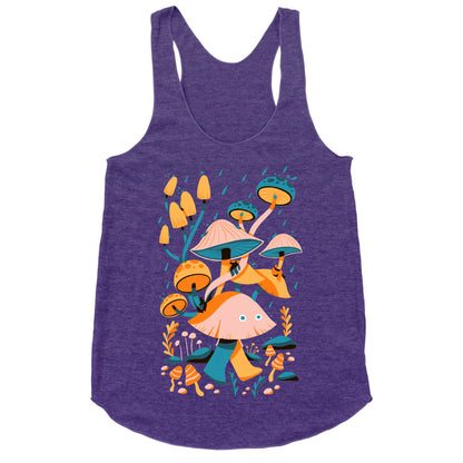 Mushroom Forest Spirits Racerback Tank