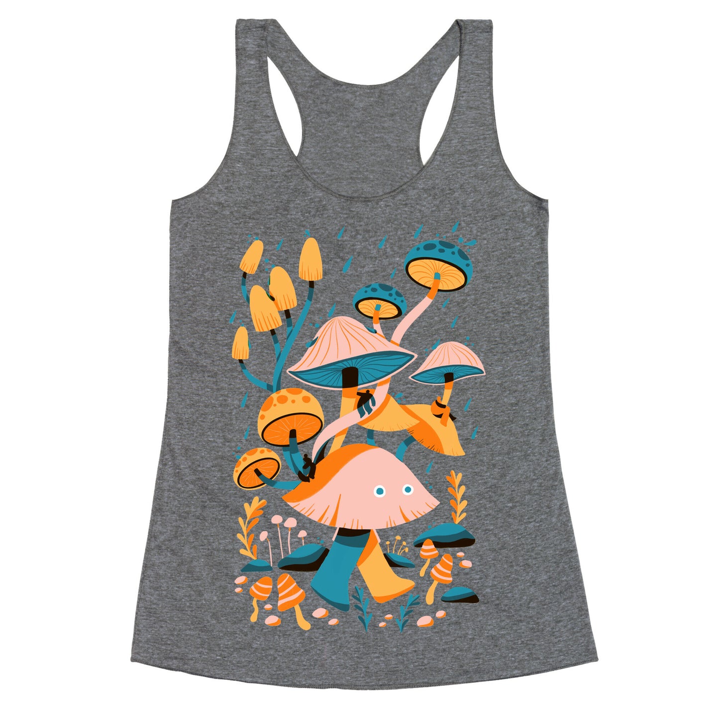 Mushroom Forest Spirits Racerback Tank