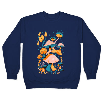 Mushroom Forest Spirits Crewneck Sweatshirt