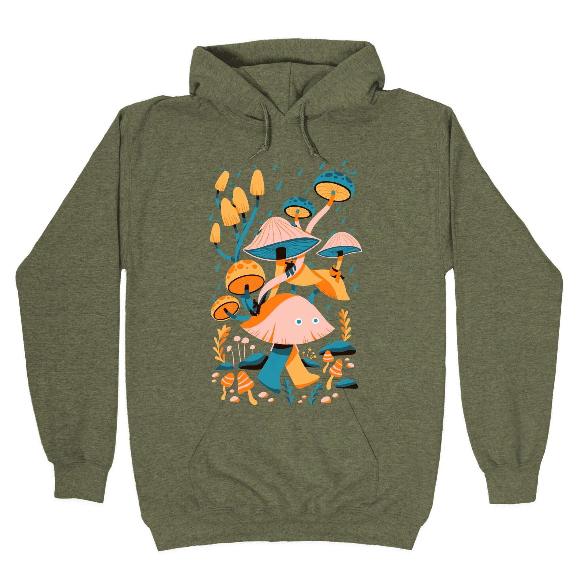 Mushroom Forest Spirits Hoodie