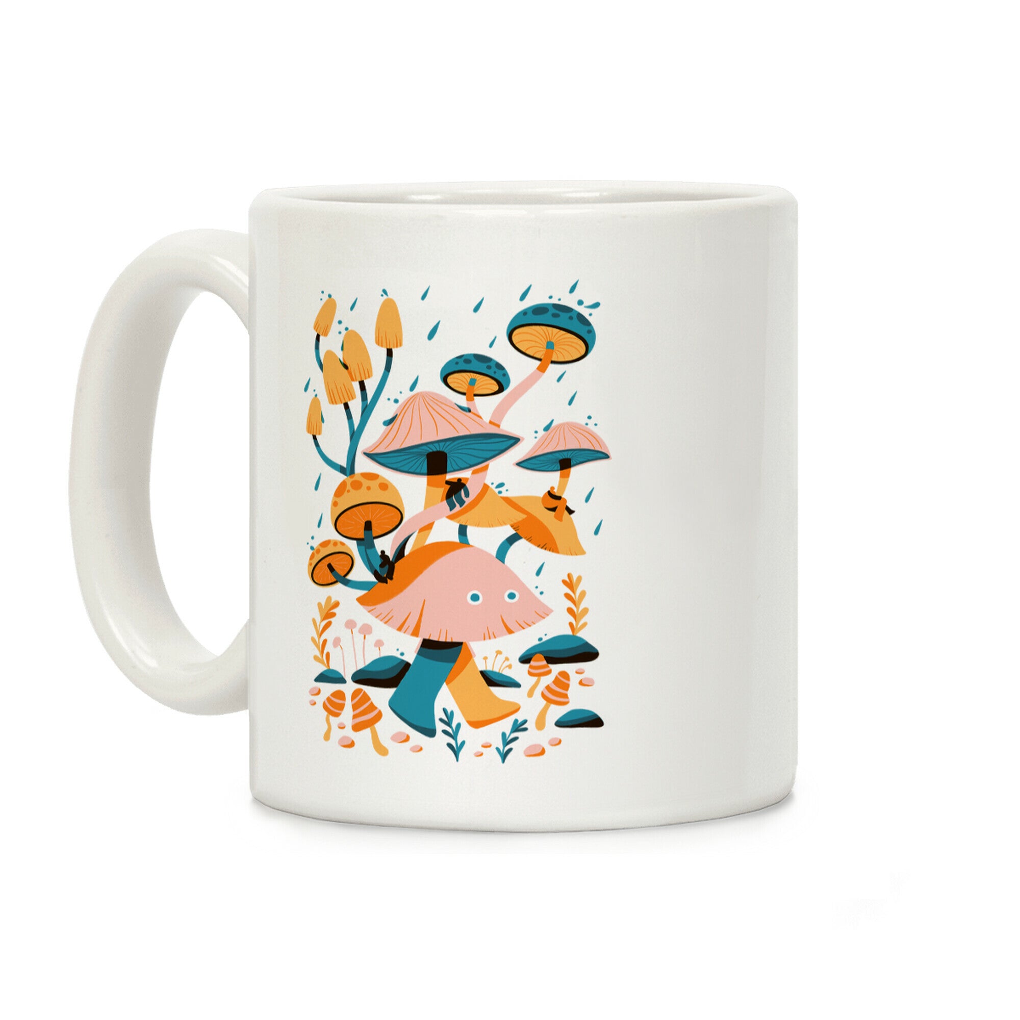 Mushroom Forest Spirits Coffee Mug