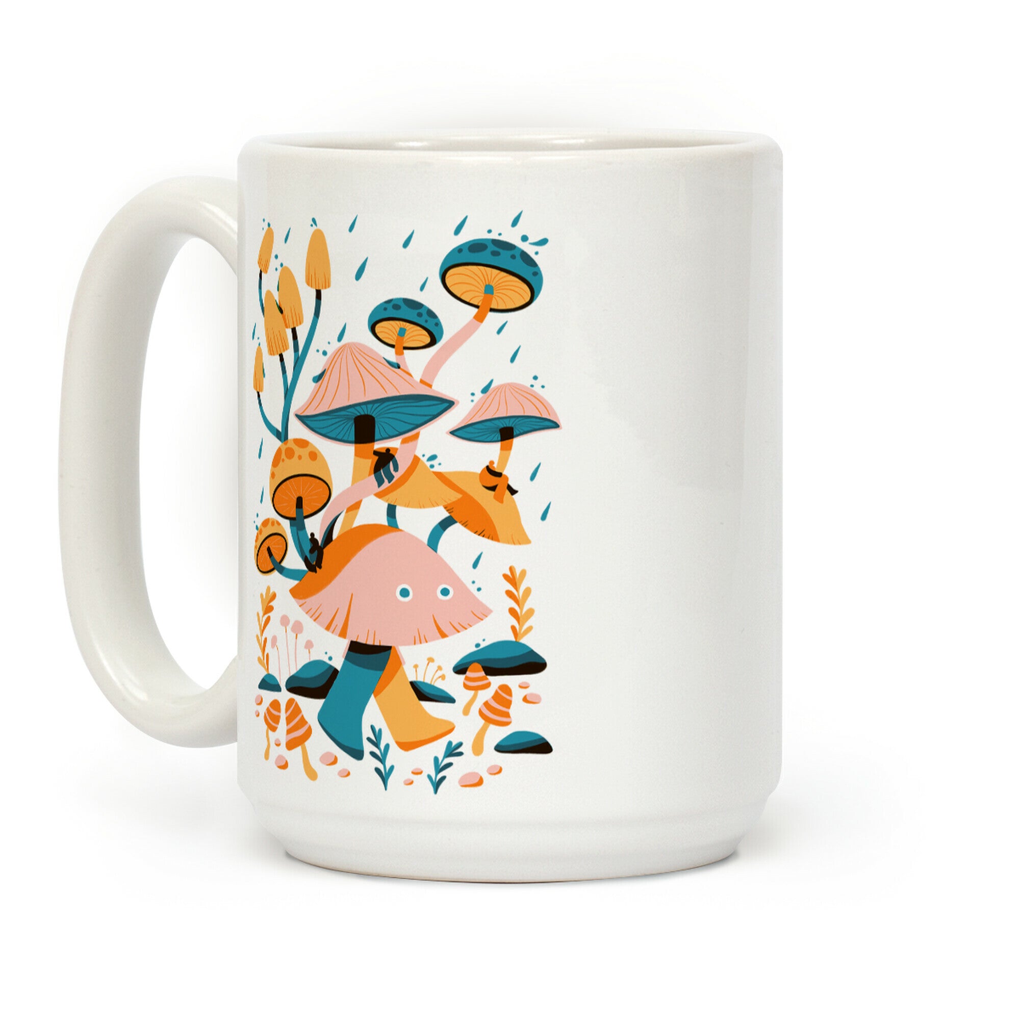 Mushroom Forest Spirits Coffee Mug