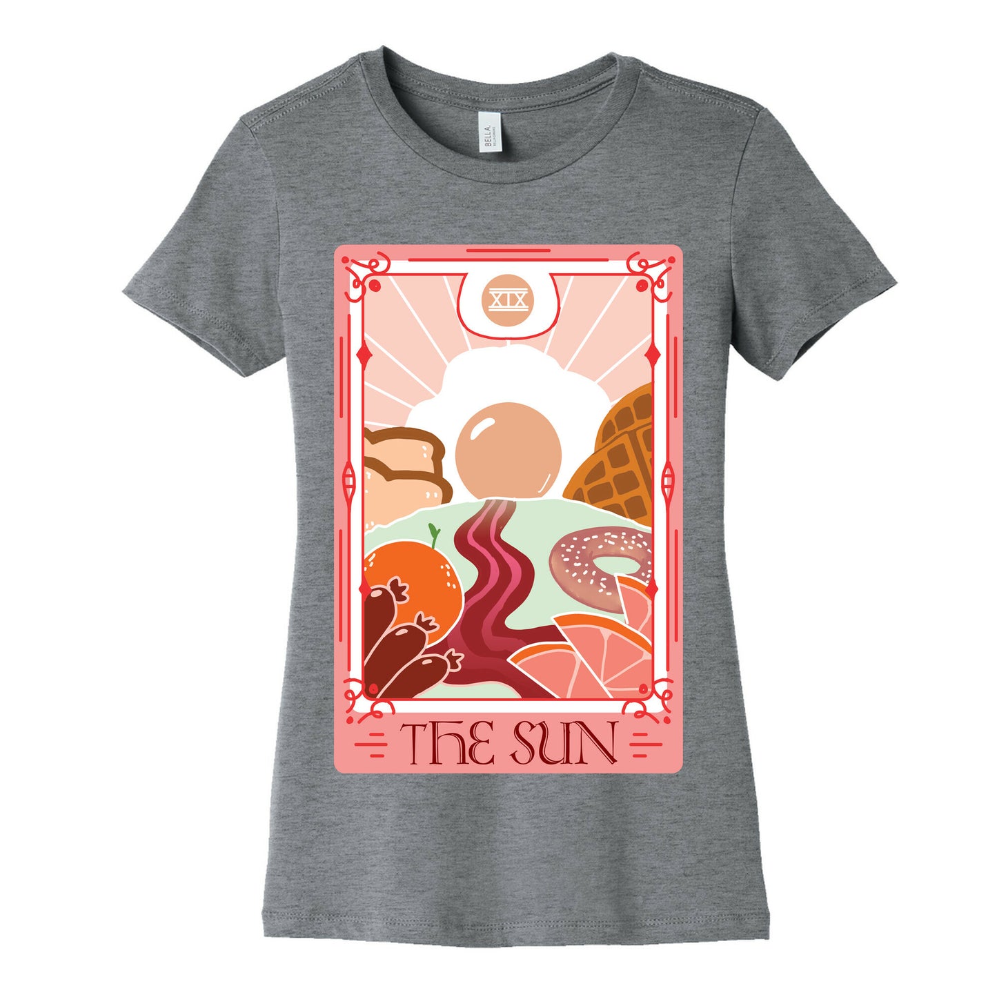 The Sun Breakfast Tarot Women's Cotton Tee