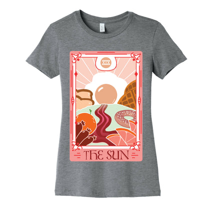 The Sun Breakfast Tarot Women's Cotton Tee