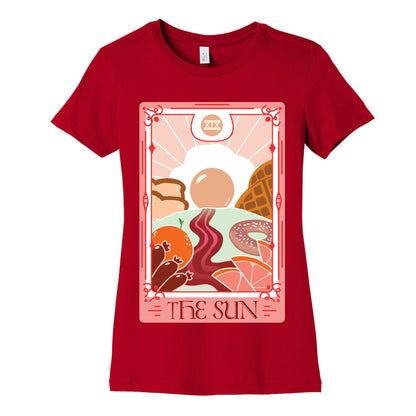 The Sun Breakfast Tarot Women's Cotton Tee