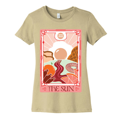 The Sun Breakfast Tarot Women's Cotton Tee