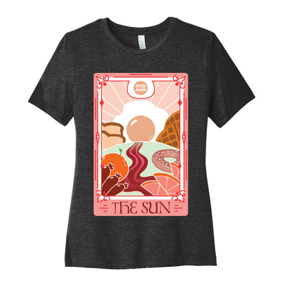The Sun Breakfast Tarot Women's Cotton Tee
