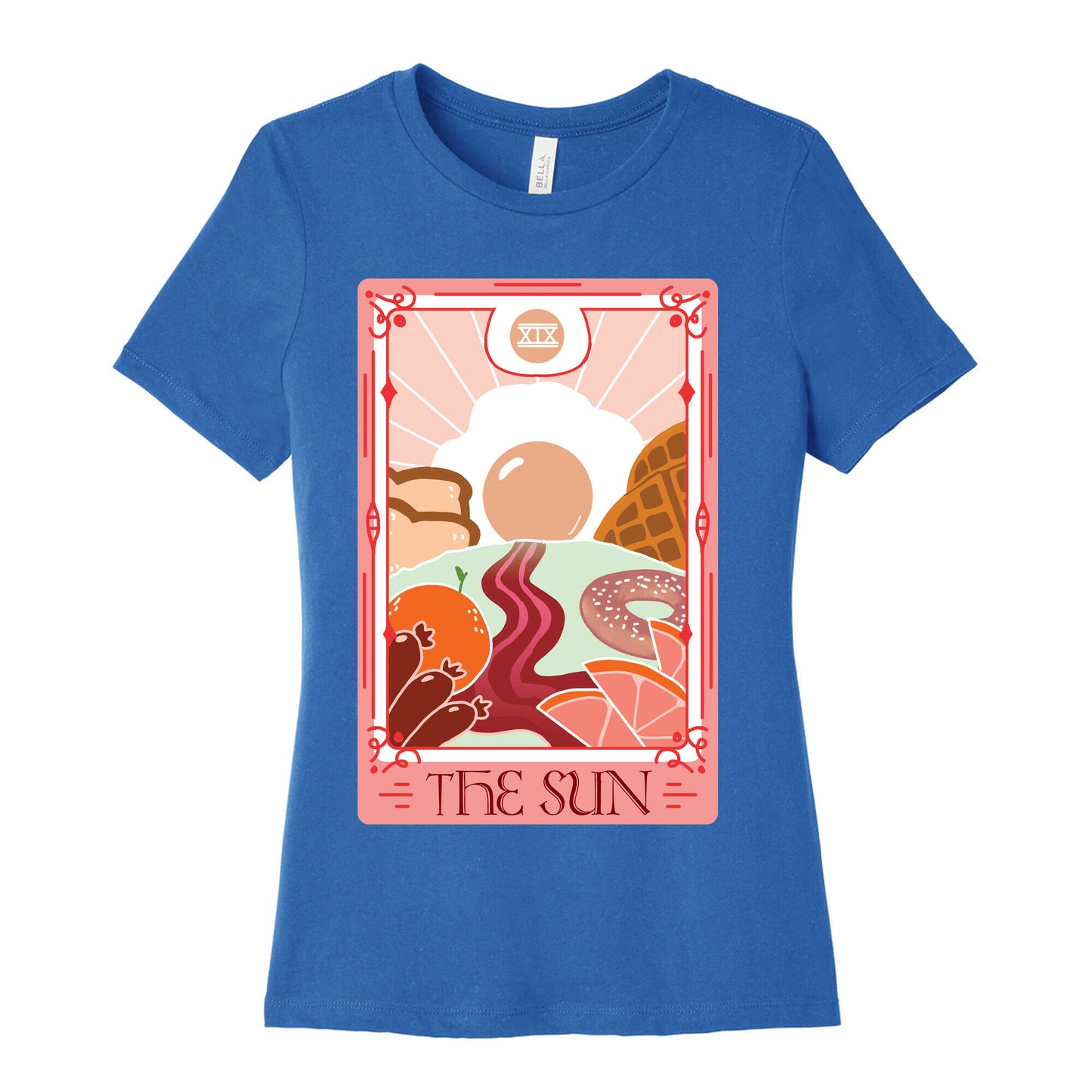 The Sun Breakfast Tarot Women's Cotton Tee