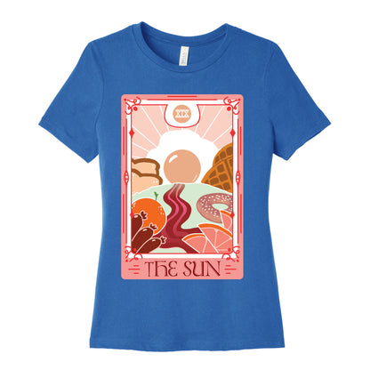 The Sun Breakfast Tarot Women's Cotton Tee