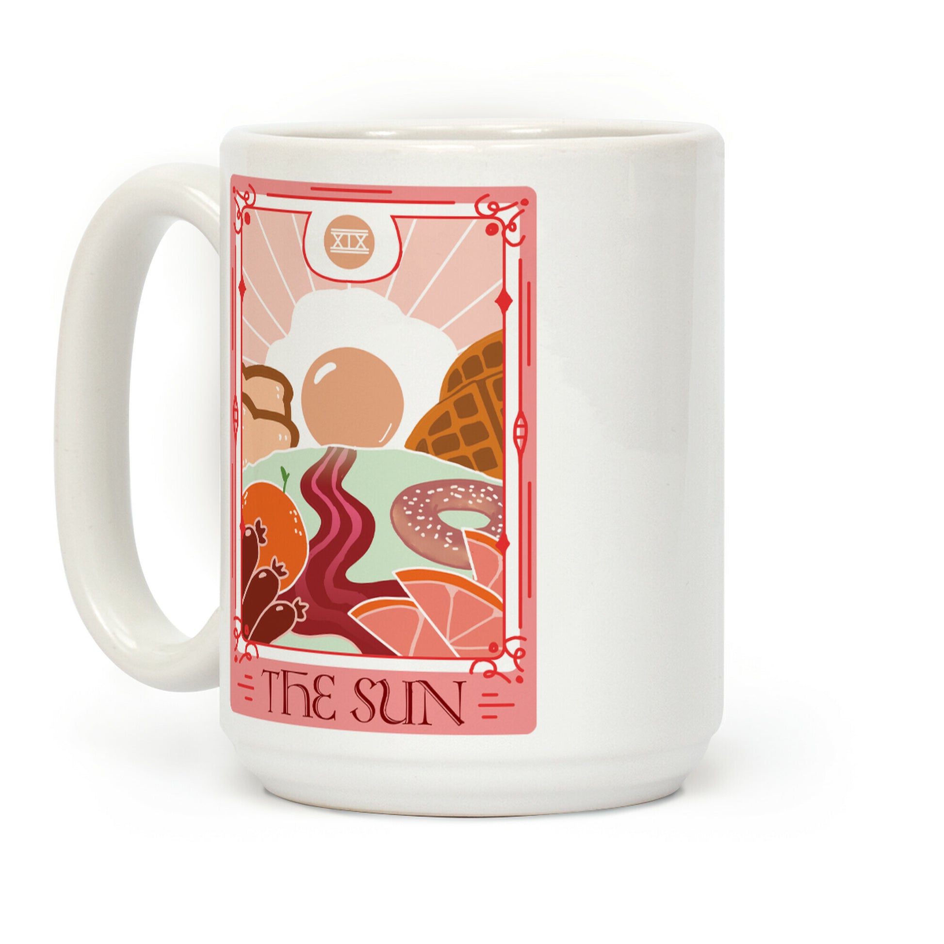 The Sun Breakfast Tarot Coffee Mug