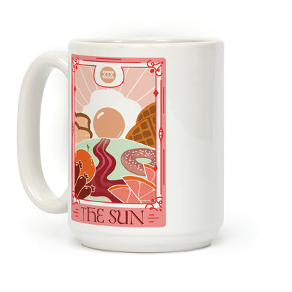 The Sun Breakfast Tarot Coffee Mug