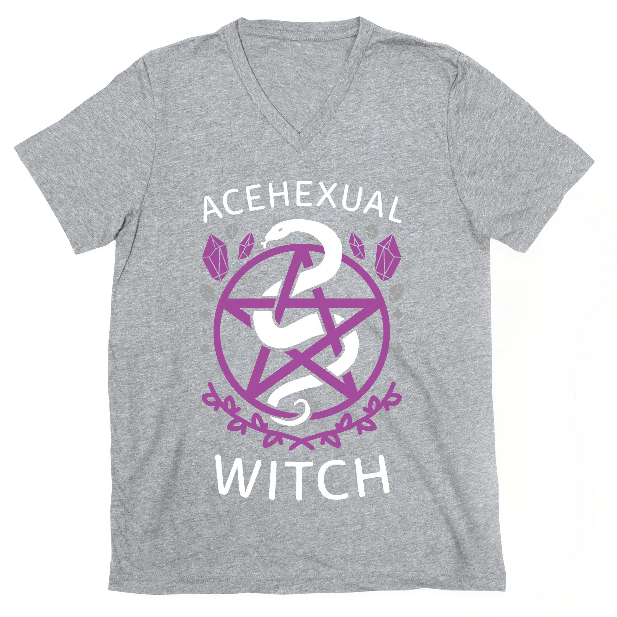 Acehexual Witch V-Neck
