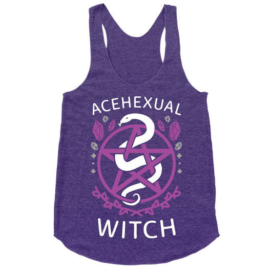 Acehexual Witch Racerback Tank