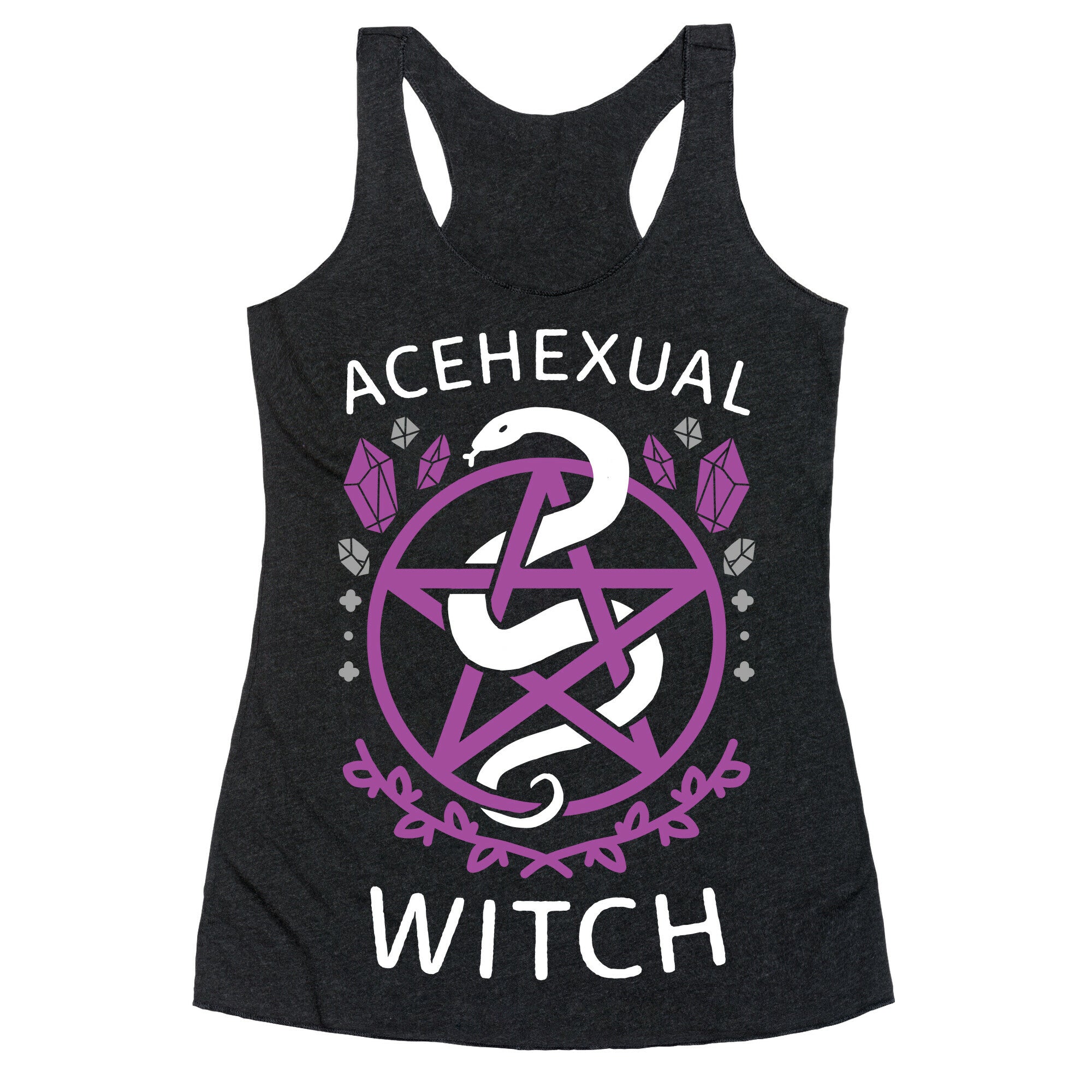Acehexual Witch Racerback Tank