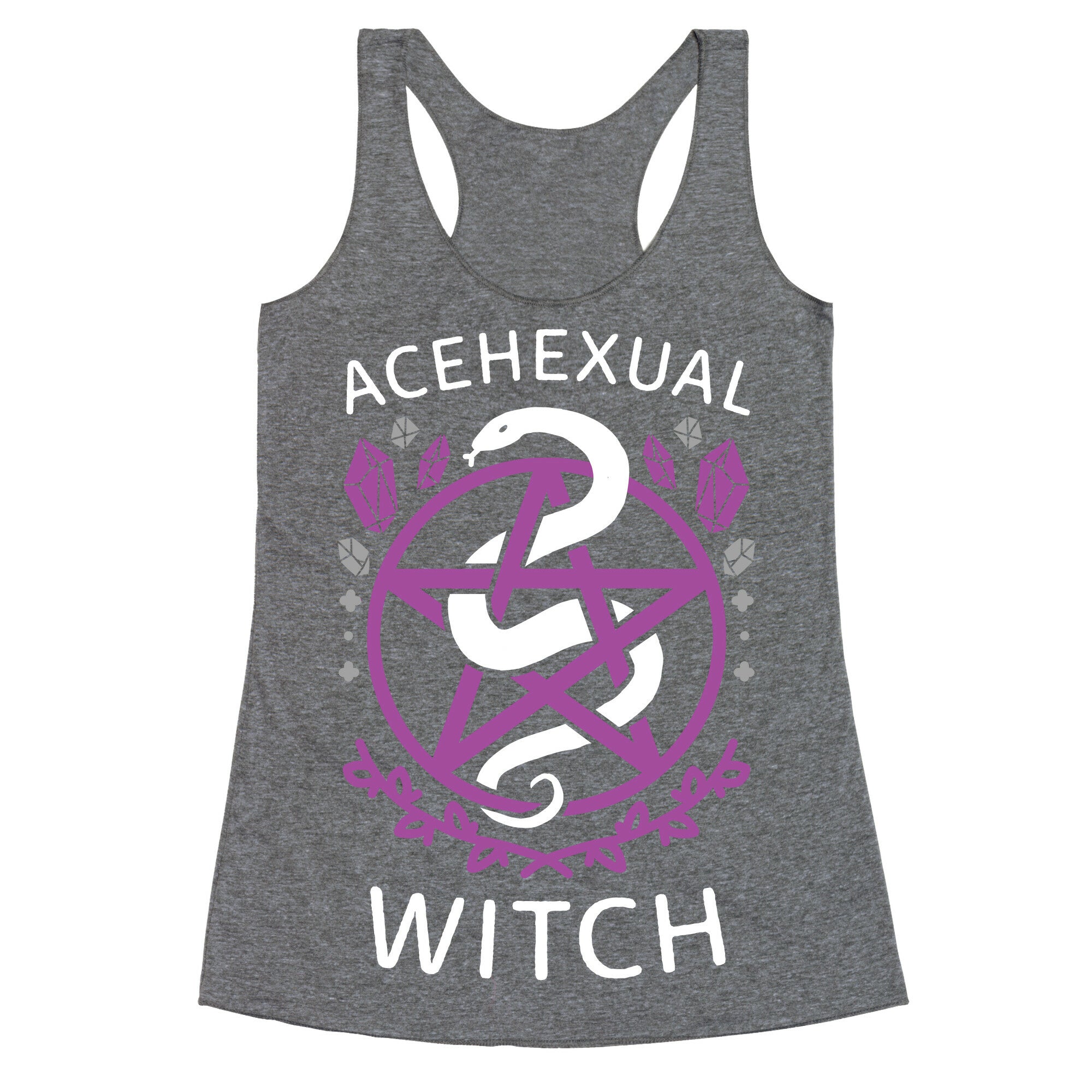 Acehexual Witch Racerback Tank