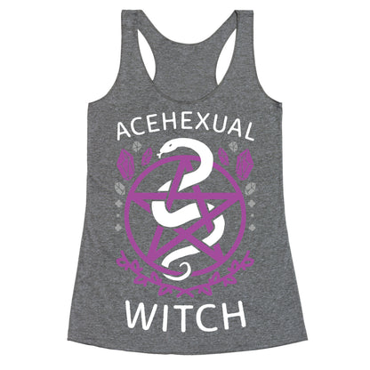 Acehexual Witch Racerback Tank