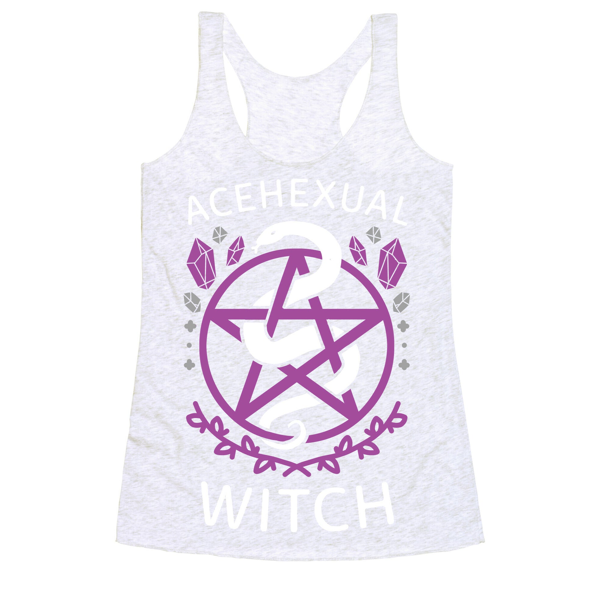 Acehexual Witch Racerback Tank