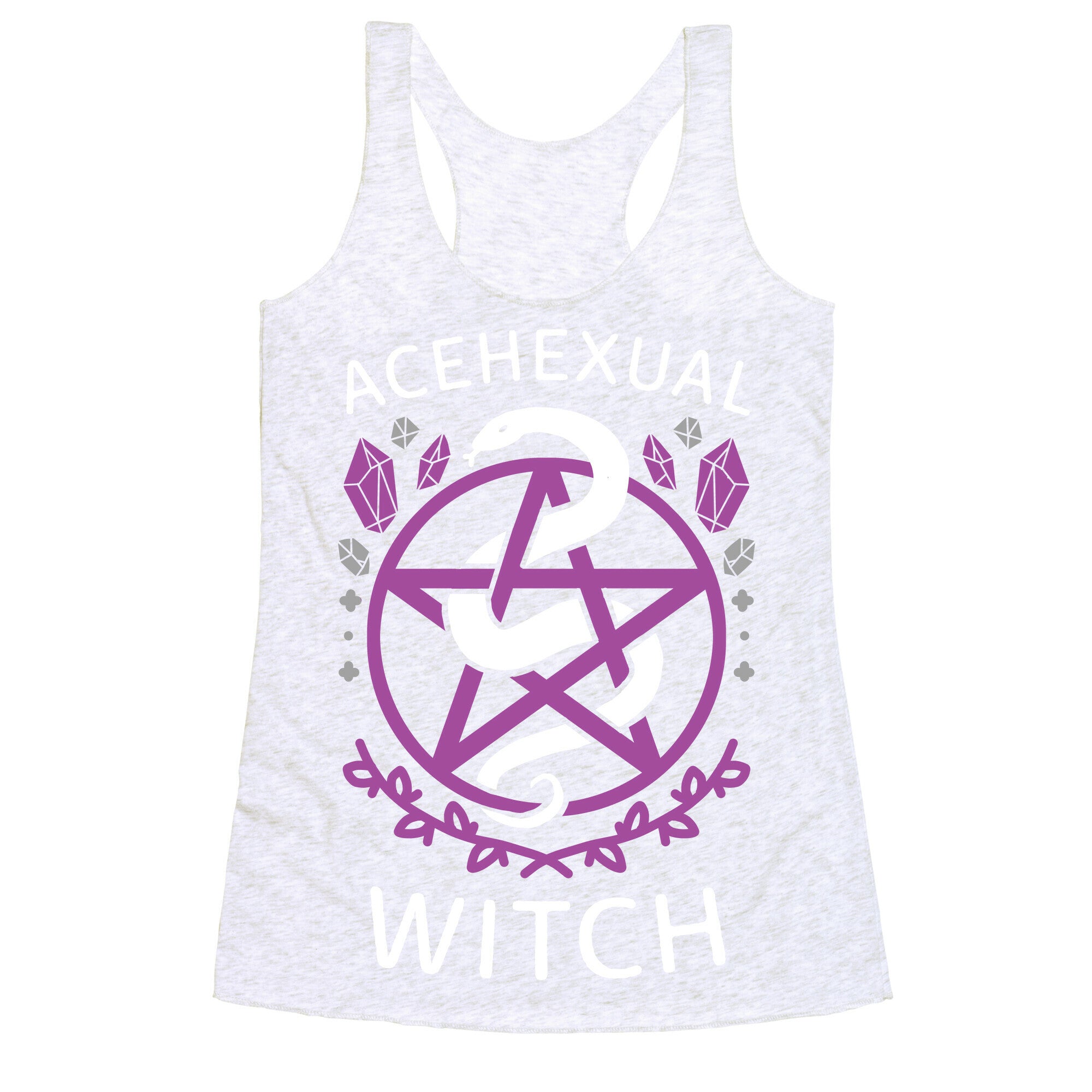 Acehexual Witch Racerback Tank