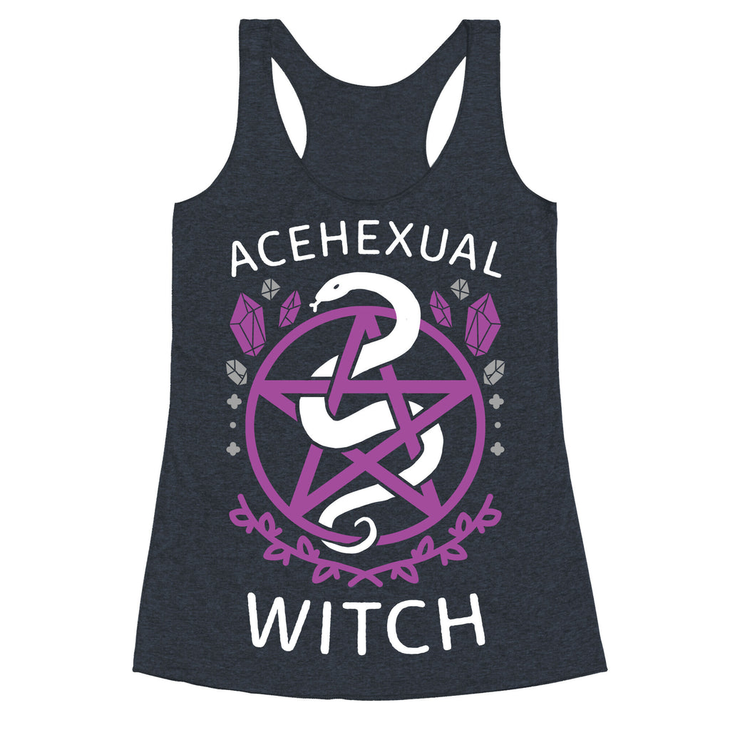 Acehexual Witch Racerback Tank