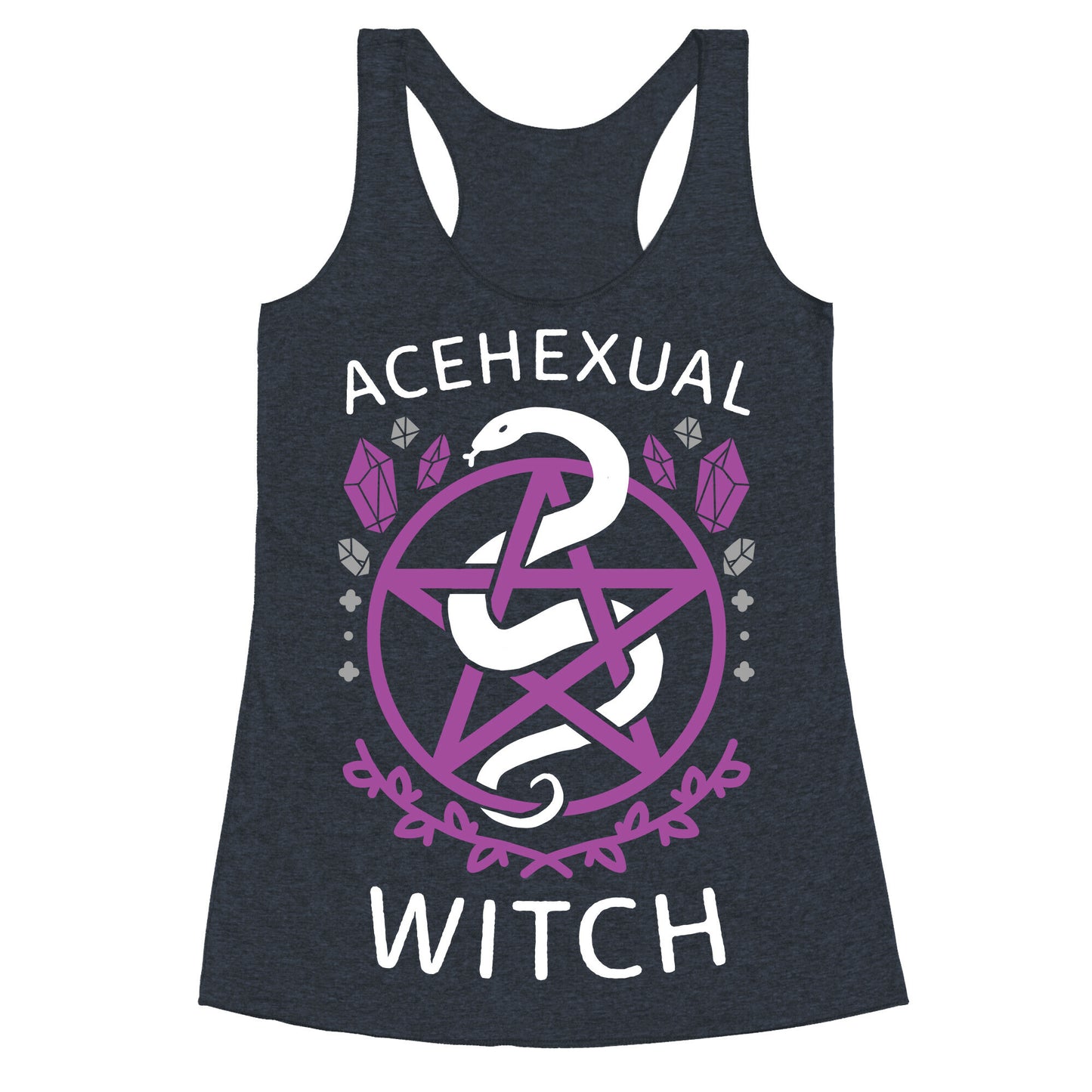 Acehexual Witch Racerback Tank