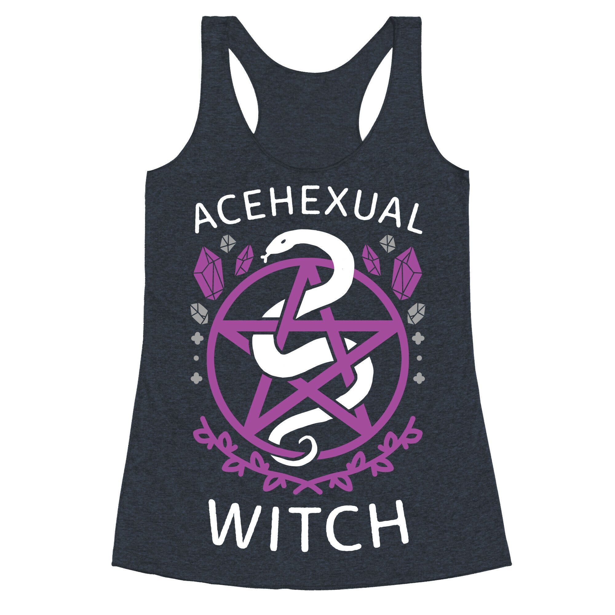 Acehexual Witch Racerback Tank